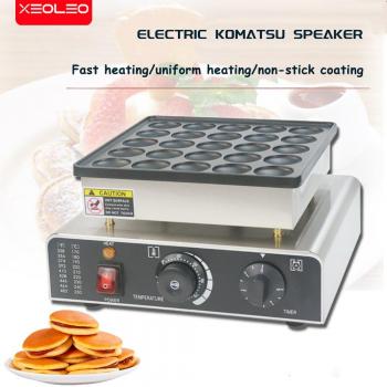 Xeoleo Kommerzielle Mini‑Pfannkuchenmaschine mit Antihaft‑Boden 900 W