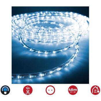 FlexiLED 48 m bleu – double voie fixe – 30 LEDs par mètre