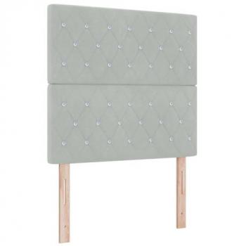 Kadifena Tabla Argyll con Tablero Svjetlosivo 90 cm Kadife