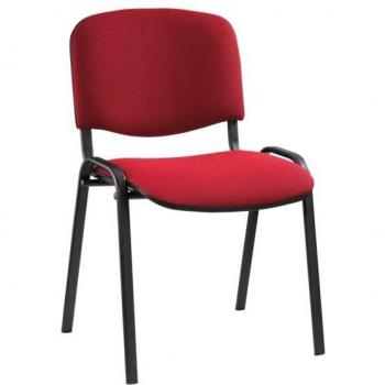 Set de 4 chaises empilables ISO 4L avec base noire