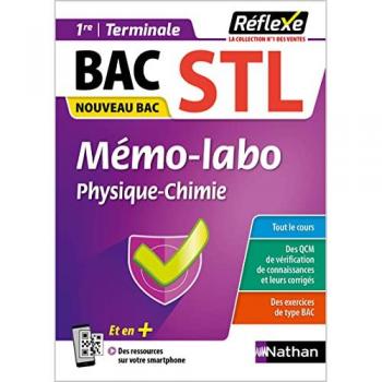 Mémo-labo Bac STL - Physique-Chimie 1re/ Tle - Réflexe N° 36