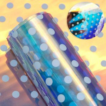 Geometric Clear Vinyl Sheet 20x34cm
