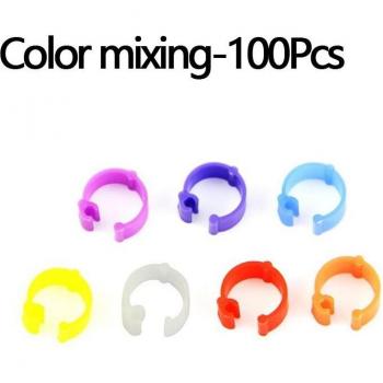 Clips Pieds Pigeon Caille – Ensemble 10 Couleurs