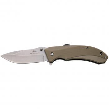 Third K1904TN Navaja asistida G10 Camel Verde