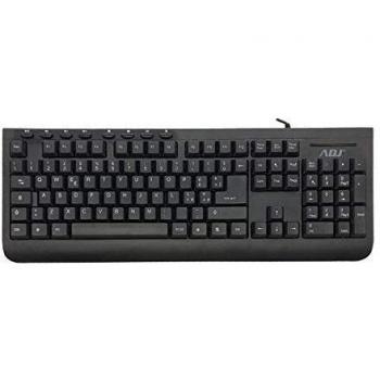StockExpress ADJ TA108 TASTIERA USB 113 TASTI 8 TASTI MUTLIMEDIALI PLUG & PLAY BLACK