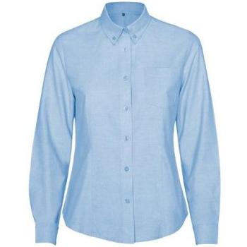 Camisa de Manga Larga ROLY Oxford para Mujer