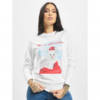 T‑shirt Femme Mister Tee Noël Chat