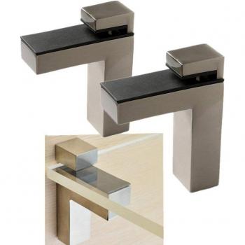 Metallische Glas Halterung für Möbel