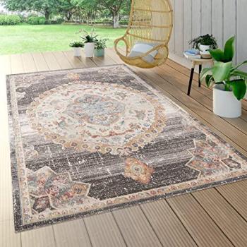 Tappeto Esterno Terrazzo Motivo Persiano 60x100 cm