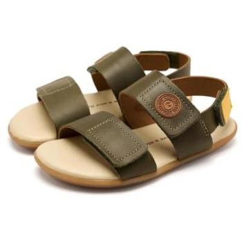 Gioseppo Sandalias Infantil Piel Verde con Cierre Ajustable