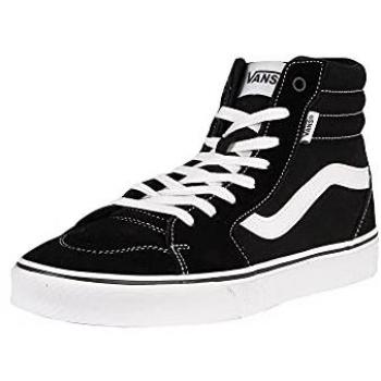 Vans Filmore Hi Preta com Detalhe Listrado 42,5