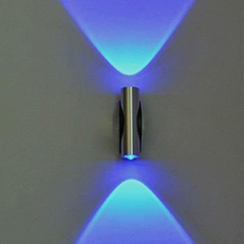 Luz de Pared LED Doble Cabeza para Porche
