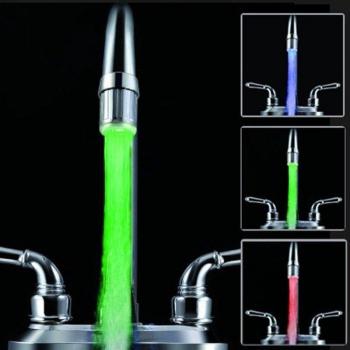 7-Color LED Faucet Light with Temperature Sensor