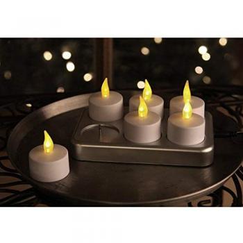 Candele A Led con Fiamma Tremolante - 18 Pezzi