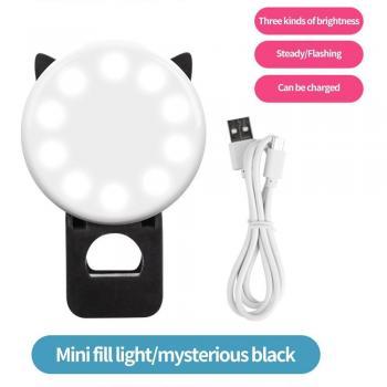 Lumière d'anneau pour maquillage en direct avec 10 LED