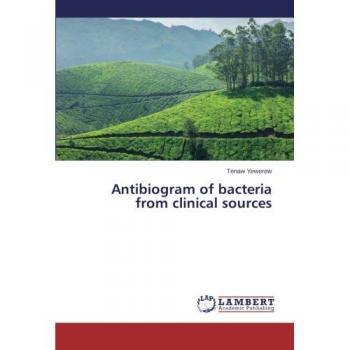Antibiogram of bacteria from clinical sources