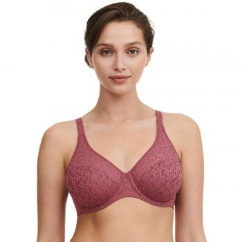Chantelle Norah Full Coverage Underwire Bra - Nude Blush - Size: 34G