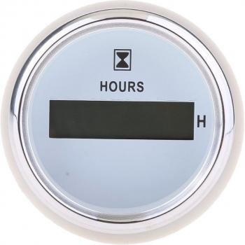 Marine Engine Hour Meter Gauge 52mm LED Indicator