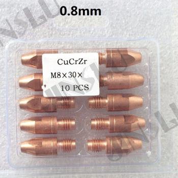 M8 x 30 CuCrZr Contact Tip for KD 36 MIG Welding Torch