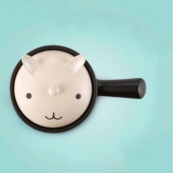 1L Keramik Milch Topf - Koreanische Karikatur für die Küche