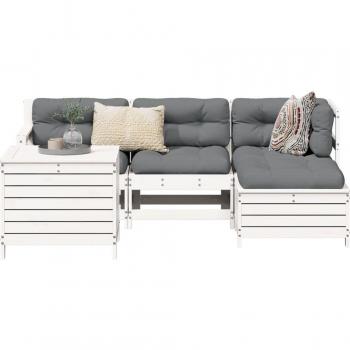 Paravientos Torana 5 paneles tela gris taupe 600x120 cm