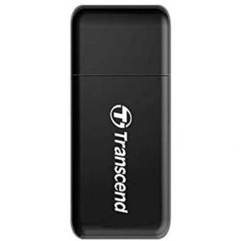 Transcend RDF5 lector de tarjeta USB 3.2 Gen 1 Type-A Negro