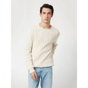 Evander Maglione Beige Regular Fit Guess