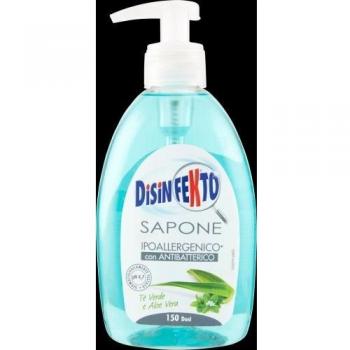 Disinfektosapone liquido ipoallergenico con antibatterico 150 dosi ml. 300