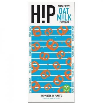 Hip Chocolate Salty Pretzels Oat Milk Chocolate 70g