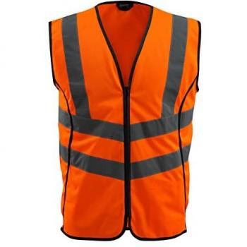 Gilet di Sicurezza Wingate Alta Visibilità Arancione Fluoro XL