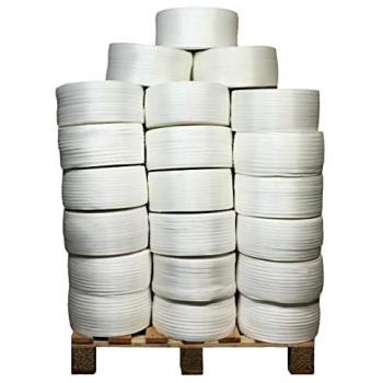 Lote de 52 flejes tejidos 13 mm x 1100 m incluyendo 12 gratis - fleje textil alta resistencia 350kg - tecplast lft5