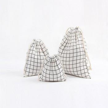 Sac de Rangement Japonais en Tissu à Cordon