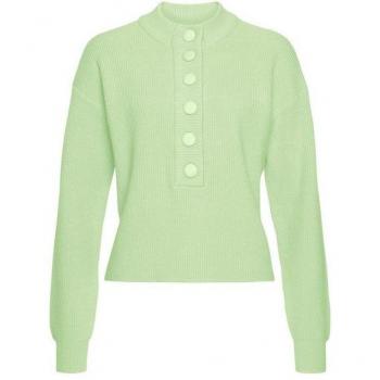 Modischer Strickpullover LASCANA Gr. 32/34 in Limone