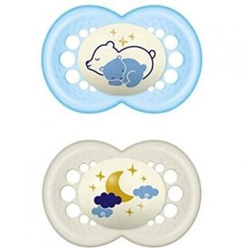 Original Night 16+ M Silicone MAM 2 Succhietti