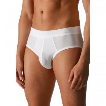 Mey Tagwäsche Serie Noblesse Herren Classic-Slips in Weiß Größe 3XL