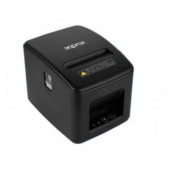 Impresora de Tickets Térmica Approx USB Negra