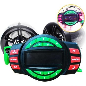 Motorcycle Multimedia Bluetooth Speaker System