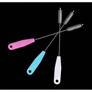 Baby Bottle Cleaning Brush with Soft Hair and Stainless Steel Handle