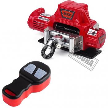 INJORA Metal Automatic Winch Wireless Remote Control System for 1:10 RC Crawler Cars