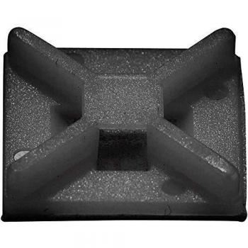 TRU Components Supporto di fissaggio inserimento a 4 ingressi nero 541189 50 pz