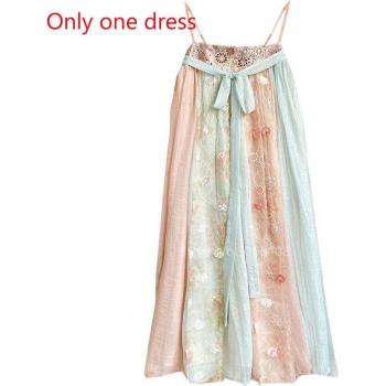 Chiffon Kimono mit Stickerei