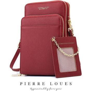 Pierre Loues Women's Simple Crossbody Phone Bag