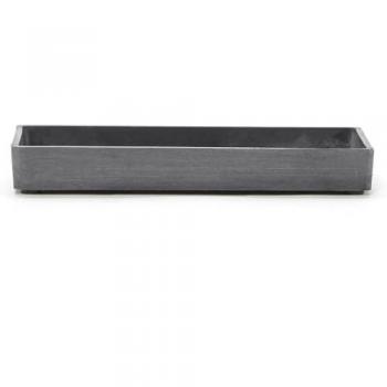 Blumentopfuntersetzer ECOPOTS DISPLAY PLATTER, grau, 10 cm