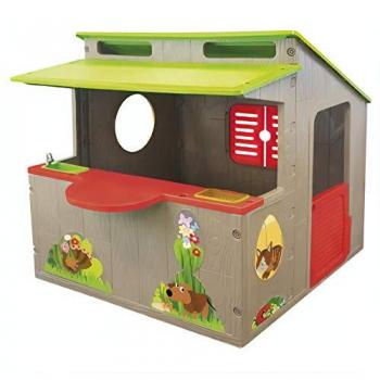 Brown Play Kiosk
