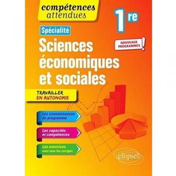Spécialité Sciences économiques et sociales - Première - Nouveaux programmes (Compétences attendues)