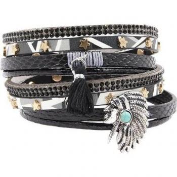 Elegant Egyptian Leather Bracelet