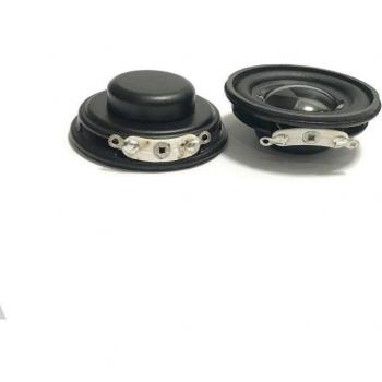 Ultra-Thin 40MM Full Range Mini Speakers - 4 Ohm, 5W Home Theater DIY Audio (2 Pack)
