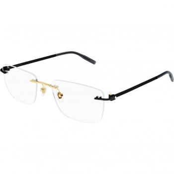 MB0281O Vista Metal Black Cushion – Montblanc