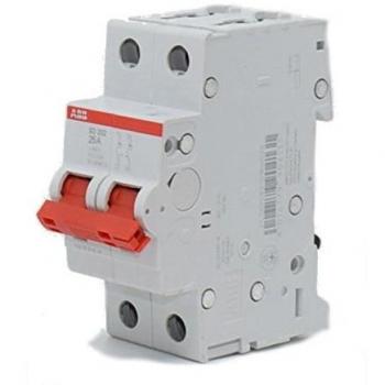 Interruptor Desconector 2 Polos 25A ABB