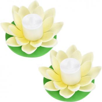 Bougie LED Lotus